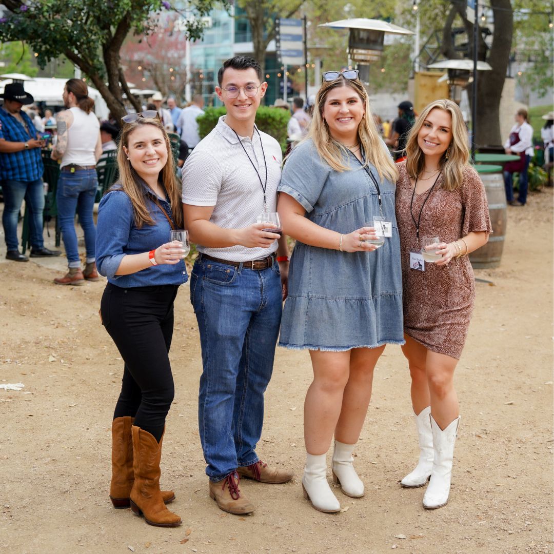 McCoy Rockford team at the Houston Livestock Show and Rodeo in 2023.