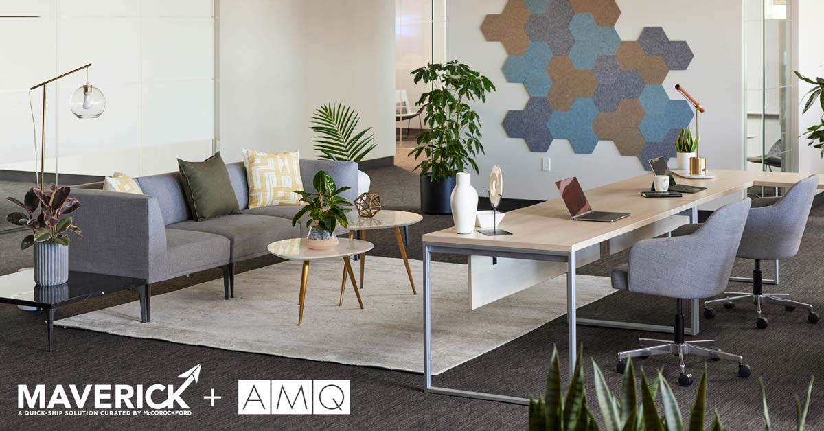 Maverick program at McCoy Rockford featuring AMQ furniture